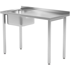 Masa cu chiuveta Hendi Budget Line 816790 (Inox)