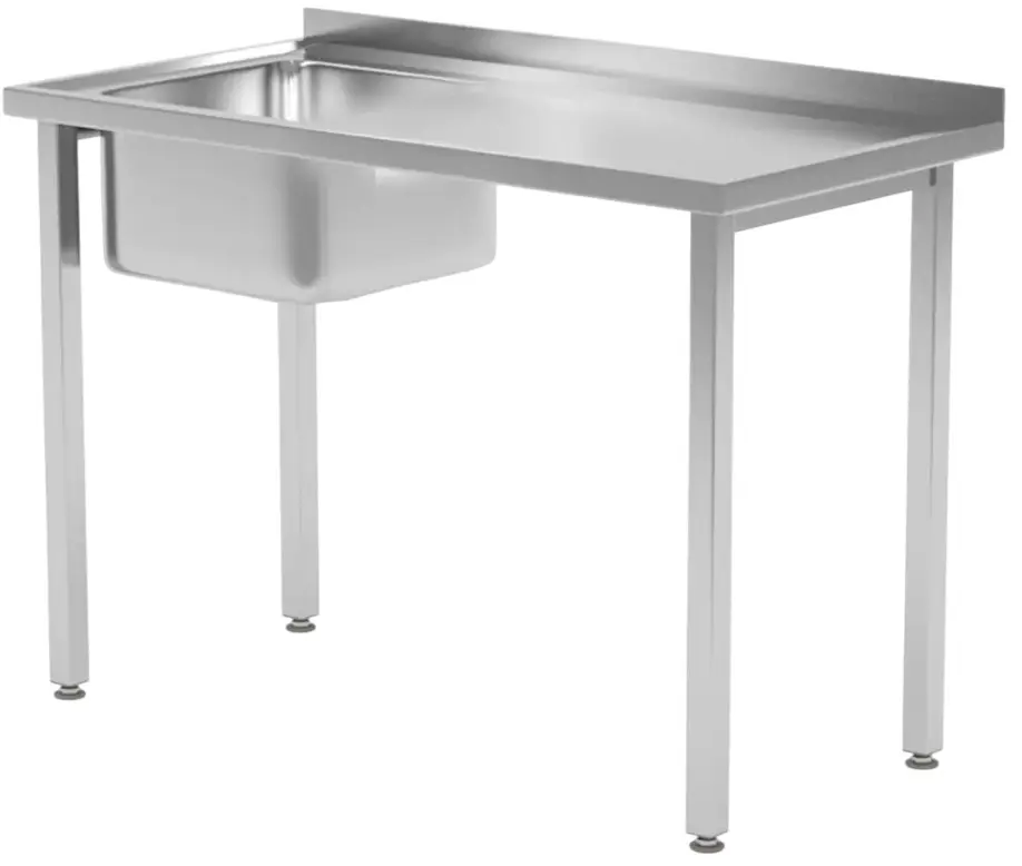 Стол с мойкой Hendi Budget Line 816790 (Inox)