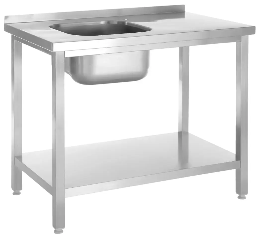 Masa cu chiuveta Hendi Budget Line 817001 (Inox)