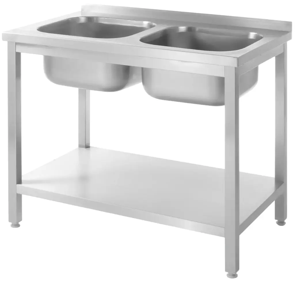 Masa cu chiuveta Hendi Budget Line 817032 (Inox)