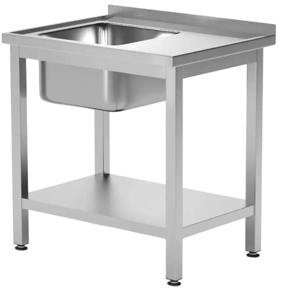 Стол с мойкой Hendi Kitchen Line 812495 (Inox)