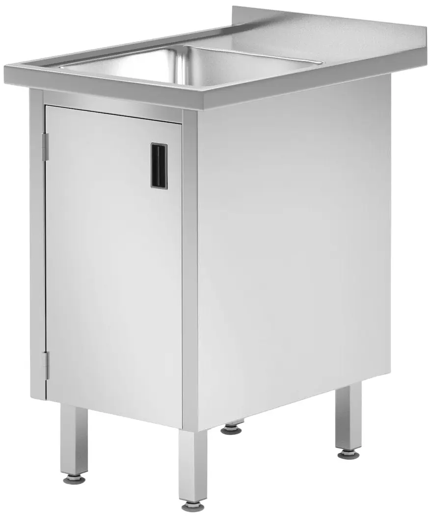 Masa cu chiuveta si dulap Hendi 813539 (Inox)