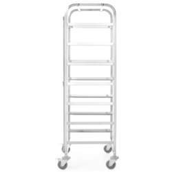 Тележка для перевозки корзин посудомоечных машин Hendi 810583 (Inox) Thumb