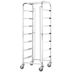 Carucior pentru cosurile de spalat vase Hendi 810583 (Inox)Hendi 810583 (Inox)