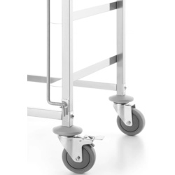 Тележка для перевозки корзин посудомоечных машин Hendi 810583 (Inox) Thumb