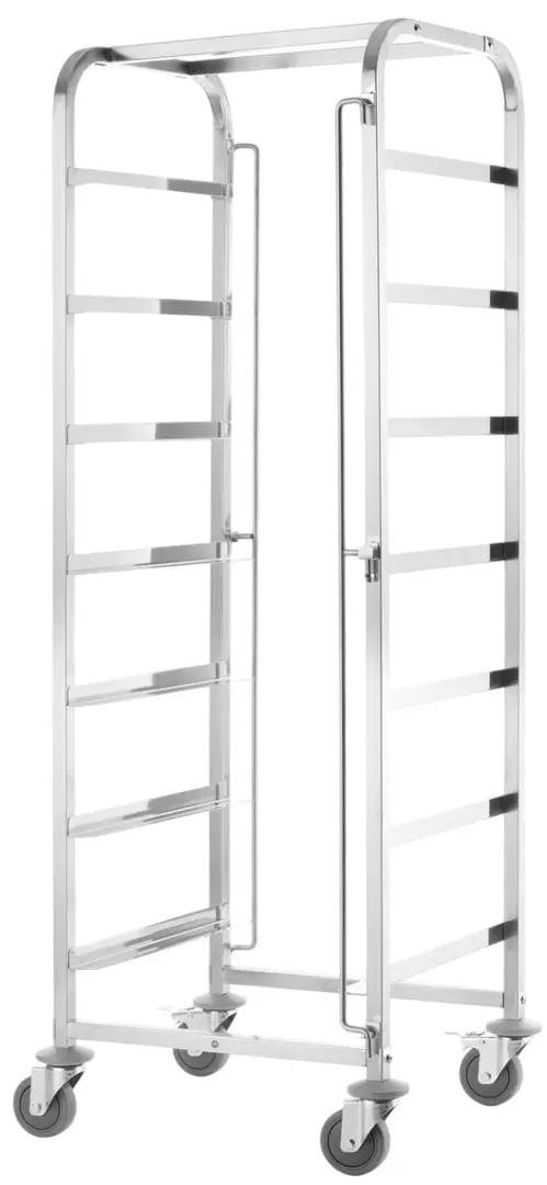 Тележка для перевозки корзин посудомоечных машин Hendi 810583 (Inox)