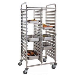 Тележка для подносов Hendi 810576 (Inox) Thumb