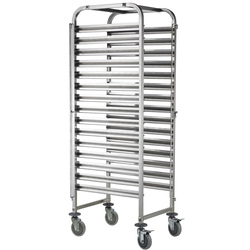 Carucior pentru tave Hendi 810613 (Inox)