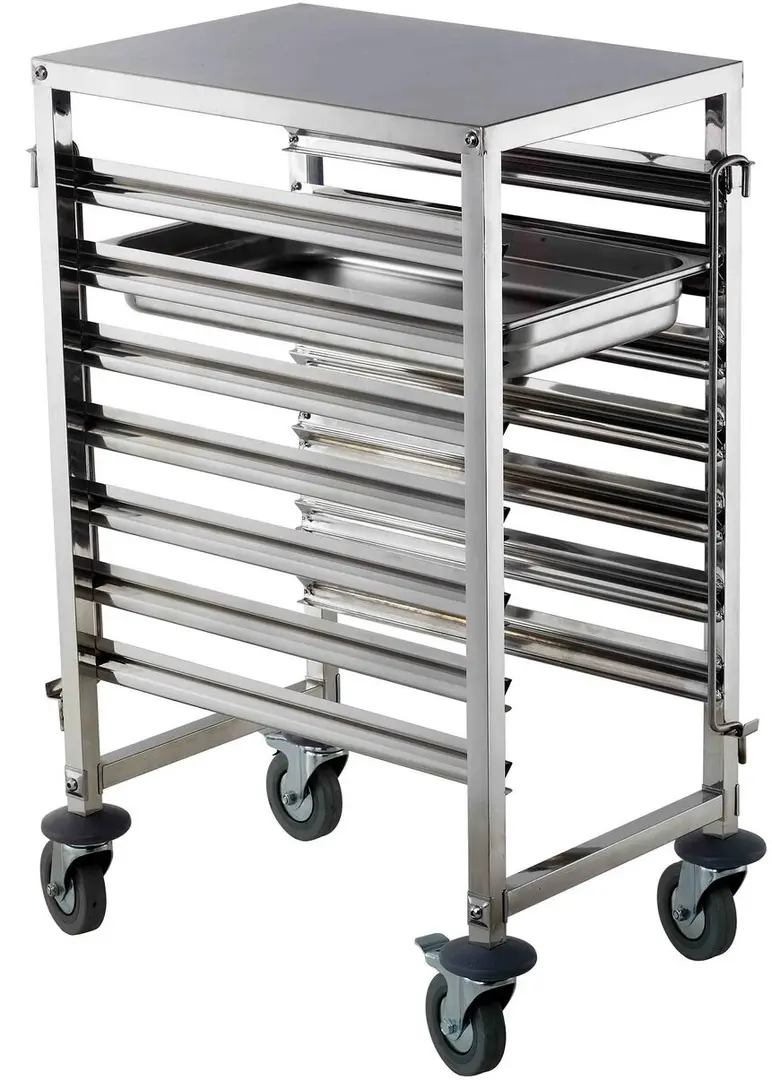 Carucior pentru tave Hendi 810668 (Inox)