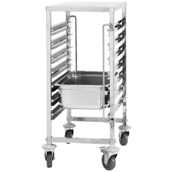 Carucior pentru tave Hendi 810668 (Inox)