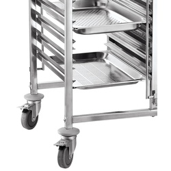 Тележка для транспортировки контейнеров Hendi 810569 (Inox) Thumb