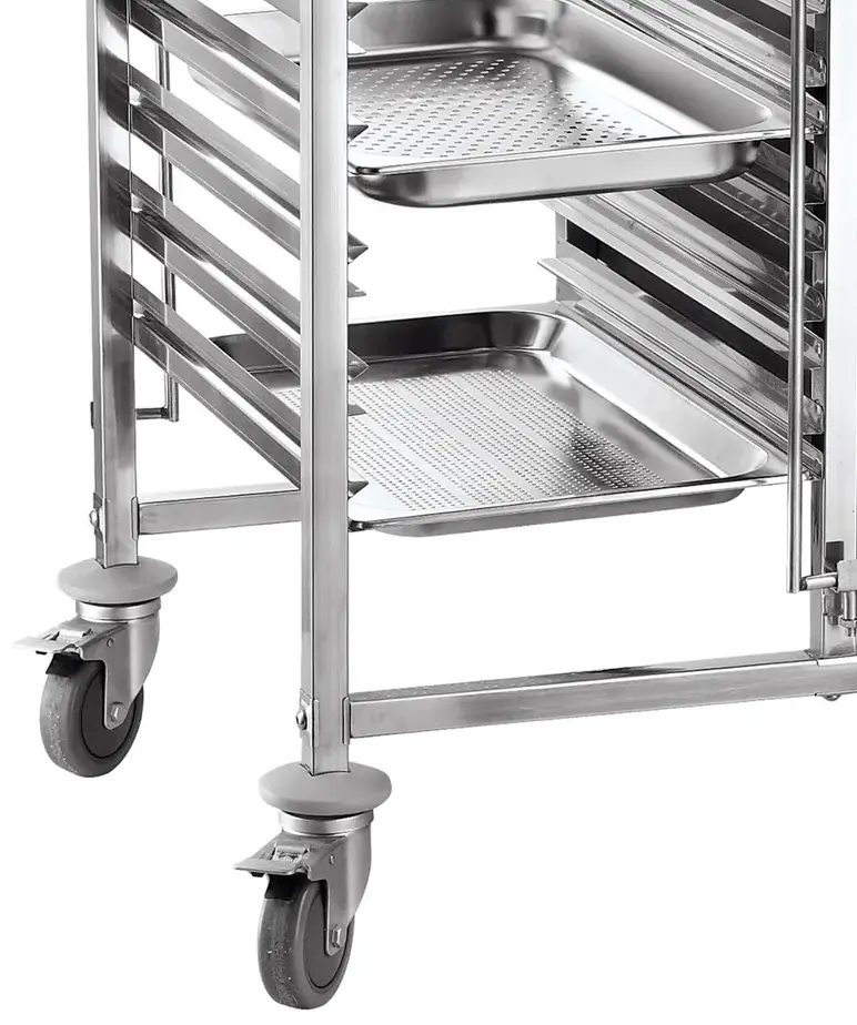 Тележка для транспортировки контейнеров Hendi 810569 (Inox)