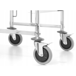 Тележка для транспортировки контейнеров Hendi Kitchen Line 813270 (Silver) Thumb