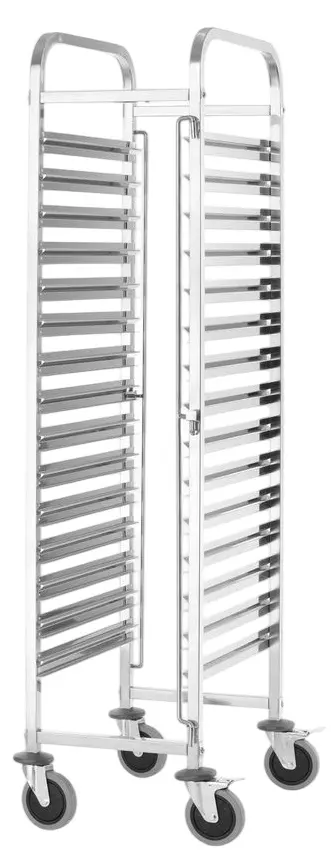 Тележка для транспортировки контейнеров Hendi Kitchen Line 813270 (Silver)