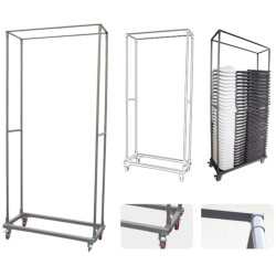 Cărucior pentru transportul scaunelor Hendi AmerBox 811054 (Grey) Thumb