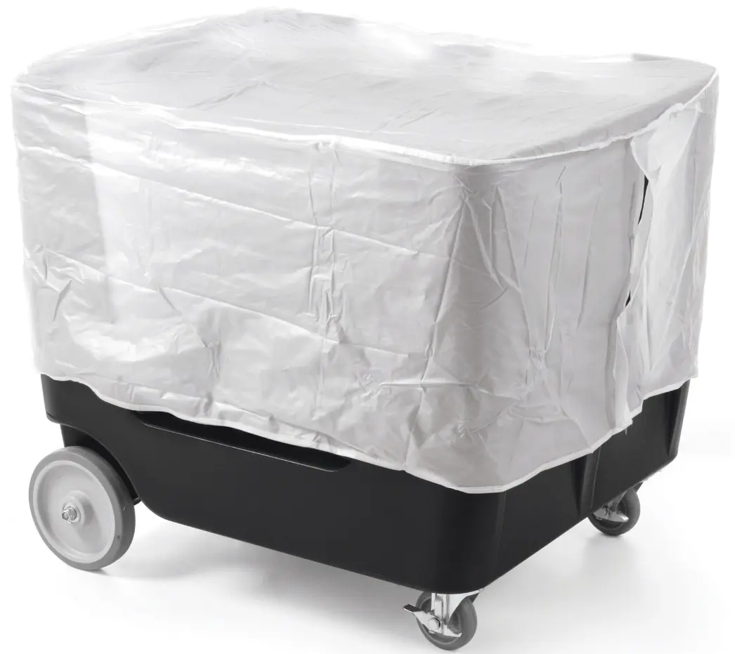 Тележка для транспортировки тарелок Hendi 877906 (Black)