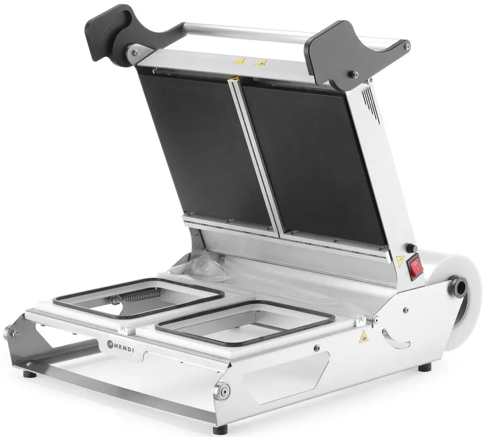 Sigilator de tăvi Hendi 297315 (Inox)