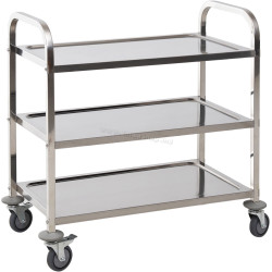Carucior de servire Homcom 801-074 (Inox)