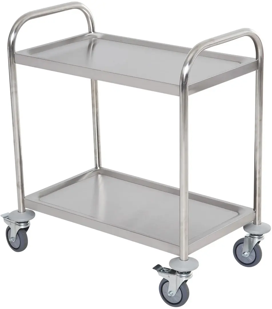 Carucior de servire Homcom 801-076 (Inox) - 2