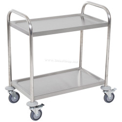 Carucior de servire Homcom 801-076 (Inox)