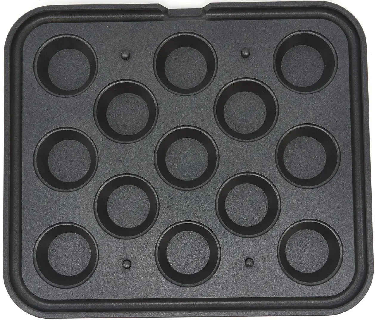 Formă pentru tartalete Maxima Round 9374309 (Black) - 3