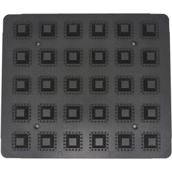 Formă pentru tartalete Maxima Square 9374326 (Black) Thumb