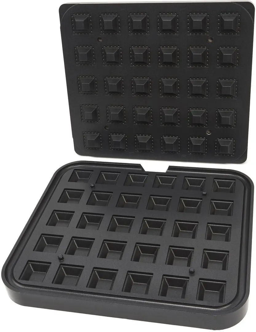 Formă pentru tartalete Maxima Square 9374326 (Black)