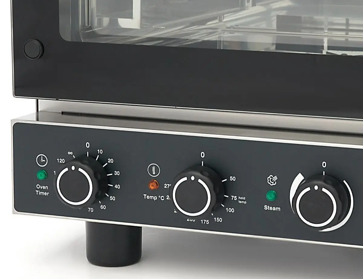 Cuptor cu convecţie Maxima Fits 4x2/3 GN Trays (Inox/Black) - 6