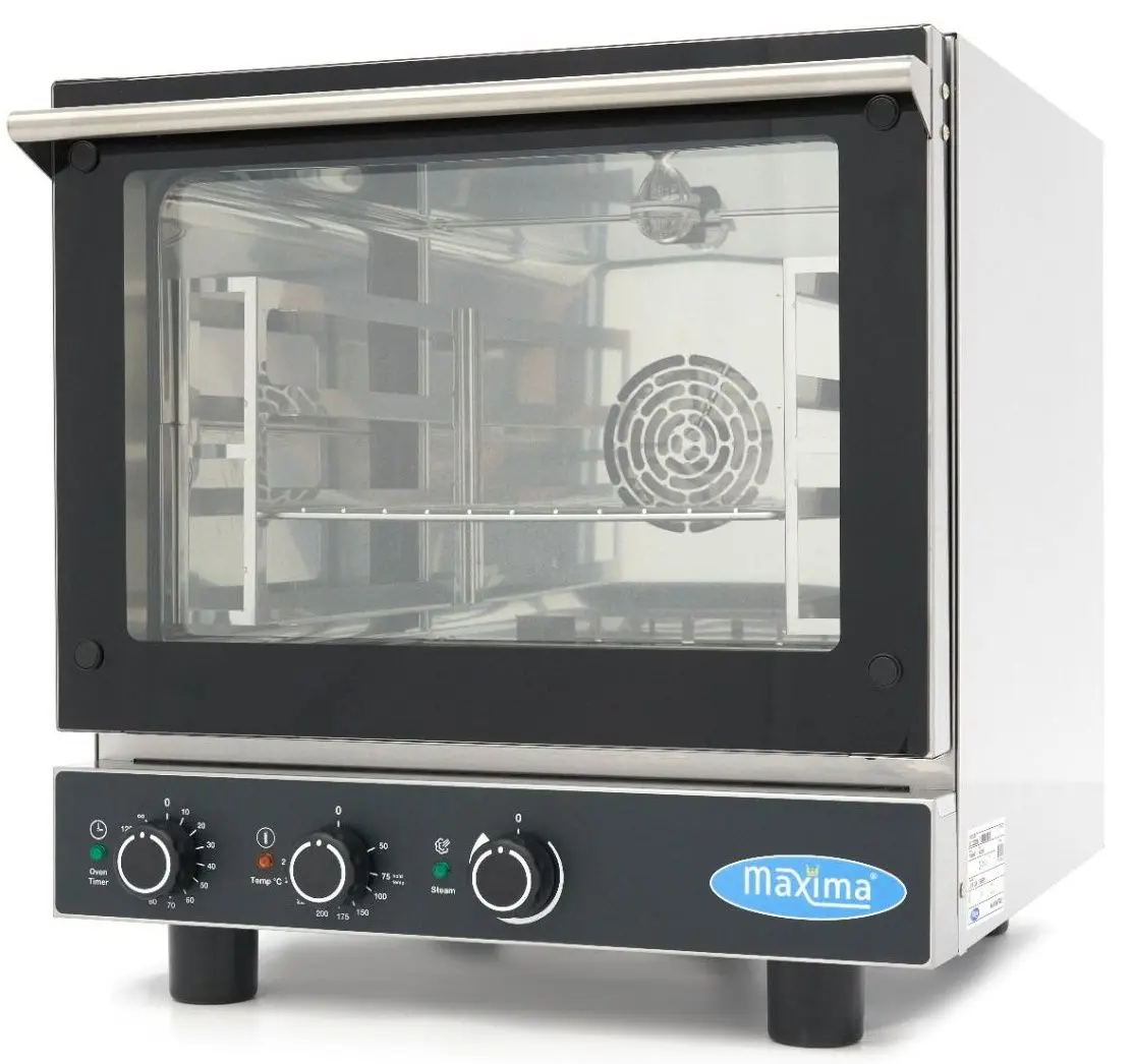 Cuptor cu convecţie Maxima Fits 4x2/3 GN Trays (Inox/Black)