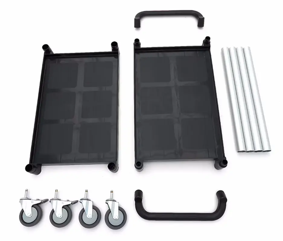 Carucior de servire Maxima 9507003 (Black/White)