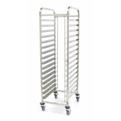 Carucior pentru tave Maxima Bakerynorm 9300548 (Inox)
