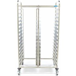 Тележка для подносов Maxima Bakerynorm 9300549 (Inox) Thumb