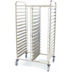 Carucior pentru tave Maxima Bakerynorm 9300549 (Inox)