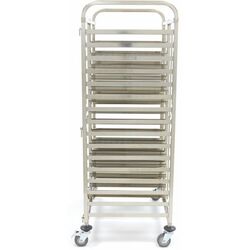 Тележка для подносов Maxima Bakerynorm 9300549 (Inox) Thumb