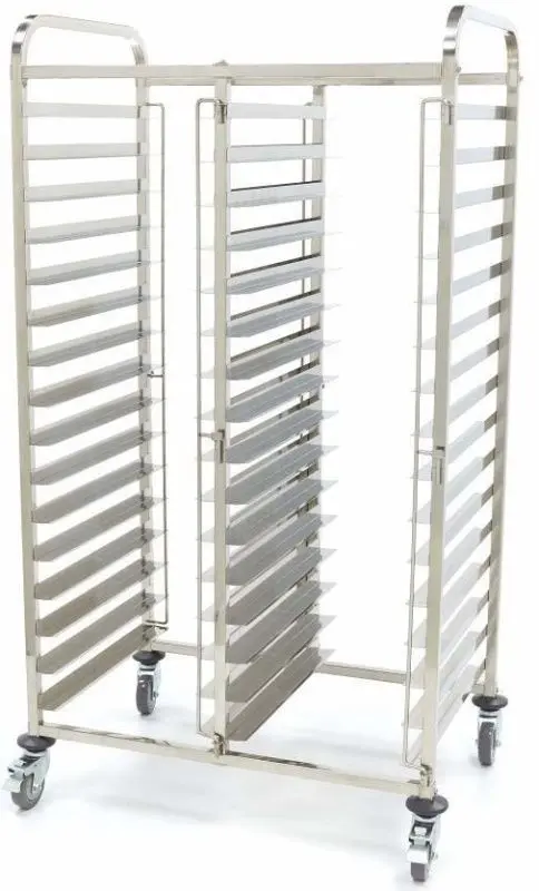 Тележка для подносов Maxima Bakerynorm 9300549 (Inox)