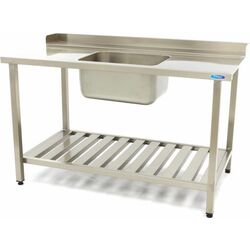 Входной стол для посудомоечной машины Maxima 09201031 1200x750mm Right (Inox) Thumb