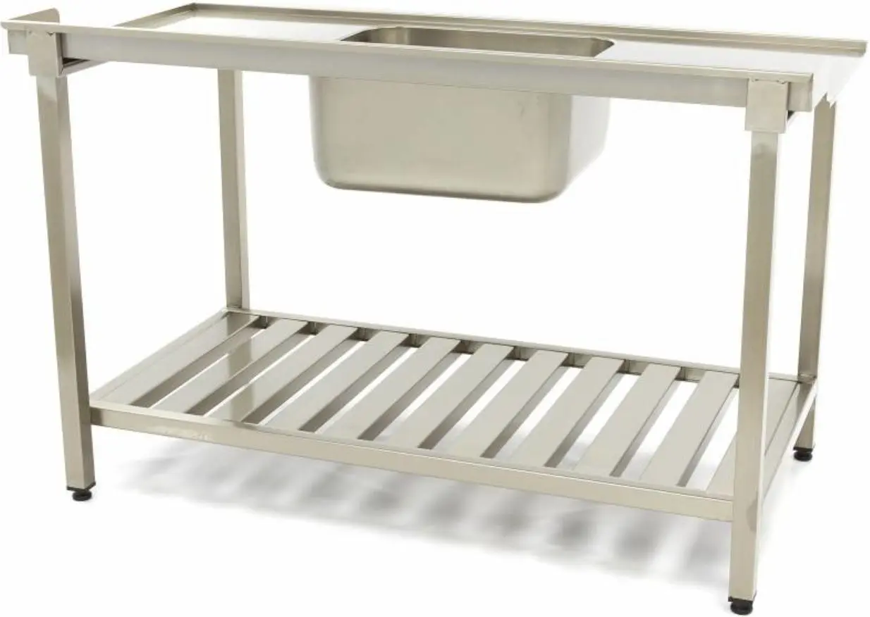 Входной стол для посудомоечной машины Maxima 09201031 1200x750mm Right (Inox)