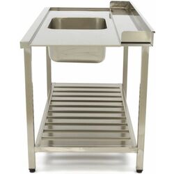 Входной стол для посудомоечной машины Maxima 09201034 1200x750mm Left (Inox) Thumb