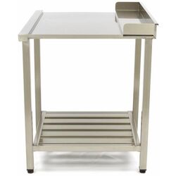 Выходной стол для посудомоечной машины Maxima 1200x750mm Right (Inox) Thumb