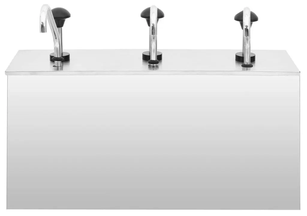 Dozator de sos VidaXL 51234 (Inox)