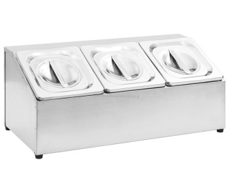 Container gastronorm VidaXL 51220 (Inox)