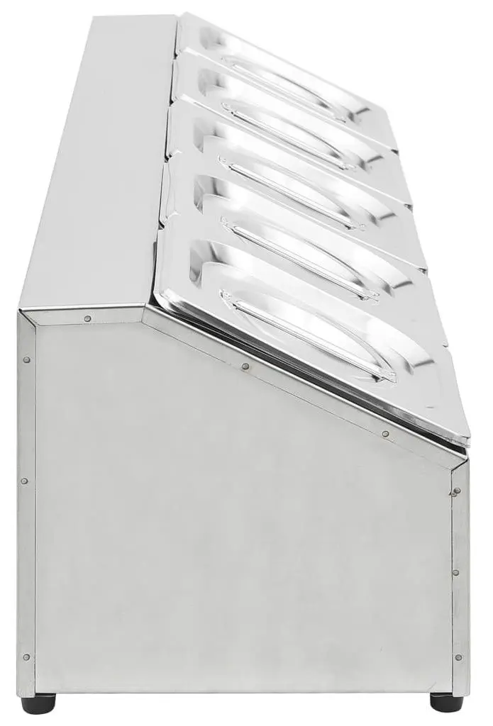 Container gastronorm VidaXL 51222 (Inox)