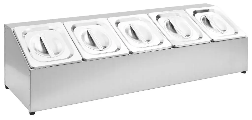 Container gastronorm VidaXL 51222 (Inox)