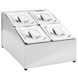 Container gastronorm VidaXL 51223 (Inox)
