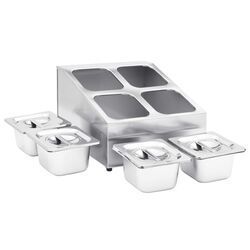 Гастроемкость VidaXL 51223 (Inox) Thumb