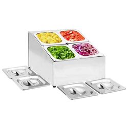 Гастроемкость VidaXL 51223 (Inox) Thumb