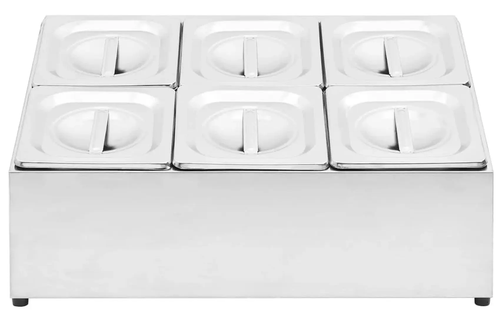 Container gastronom VidaXL 51224 (Inox)