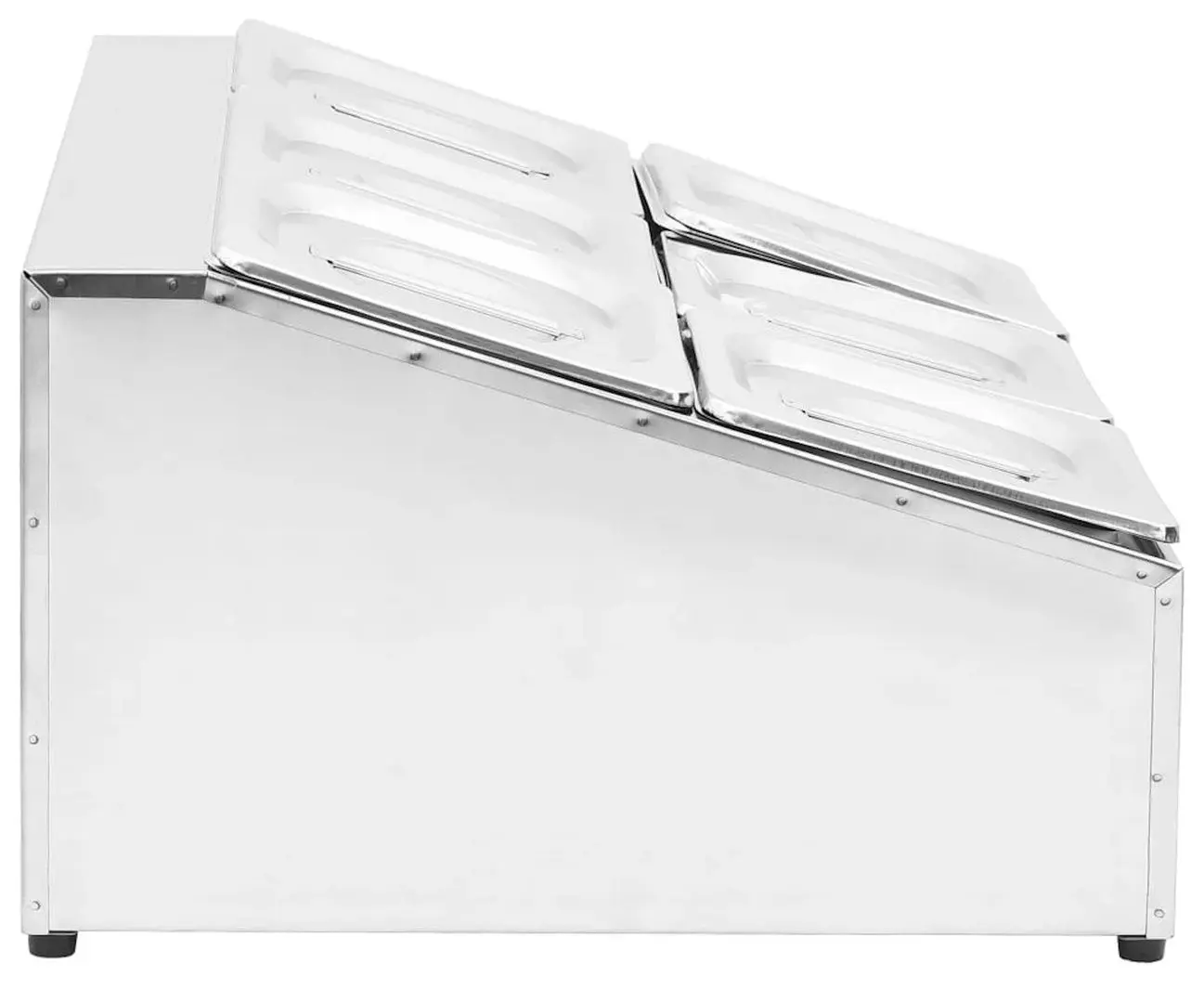 Container gastronom VidaXL 51224 (Inox)