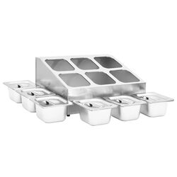 Container gastronom VidaXL 51224 (Inox) Thumb