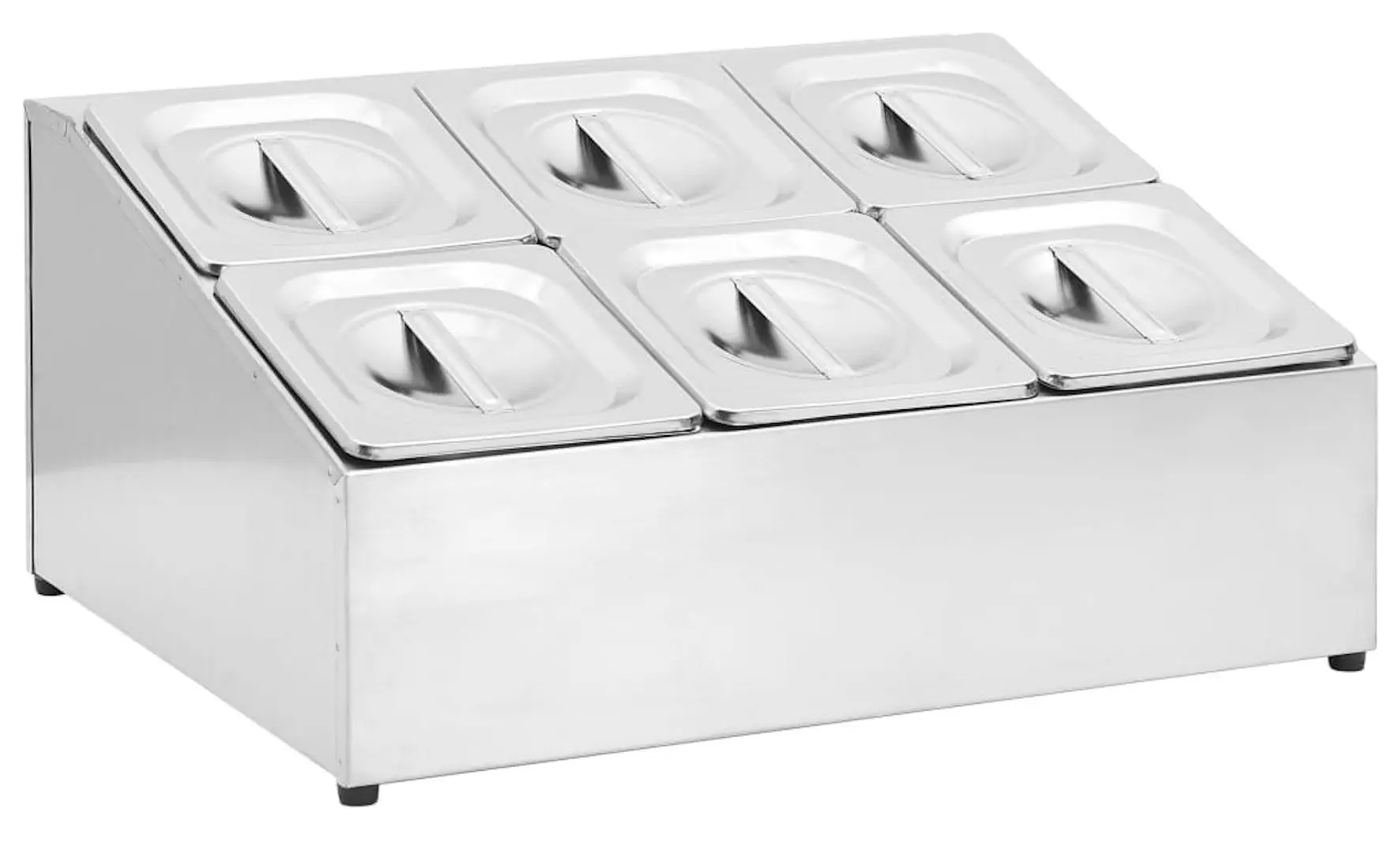 Container gastronom VidaXL 51224 (Inox)